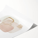 Contemporary Minimalist Wall Art – Abstract Geometric Framed Print