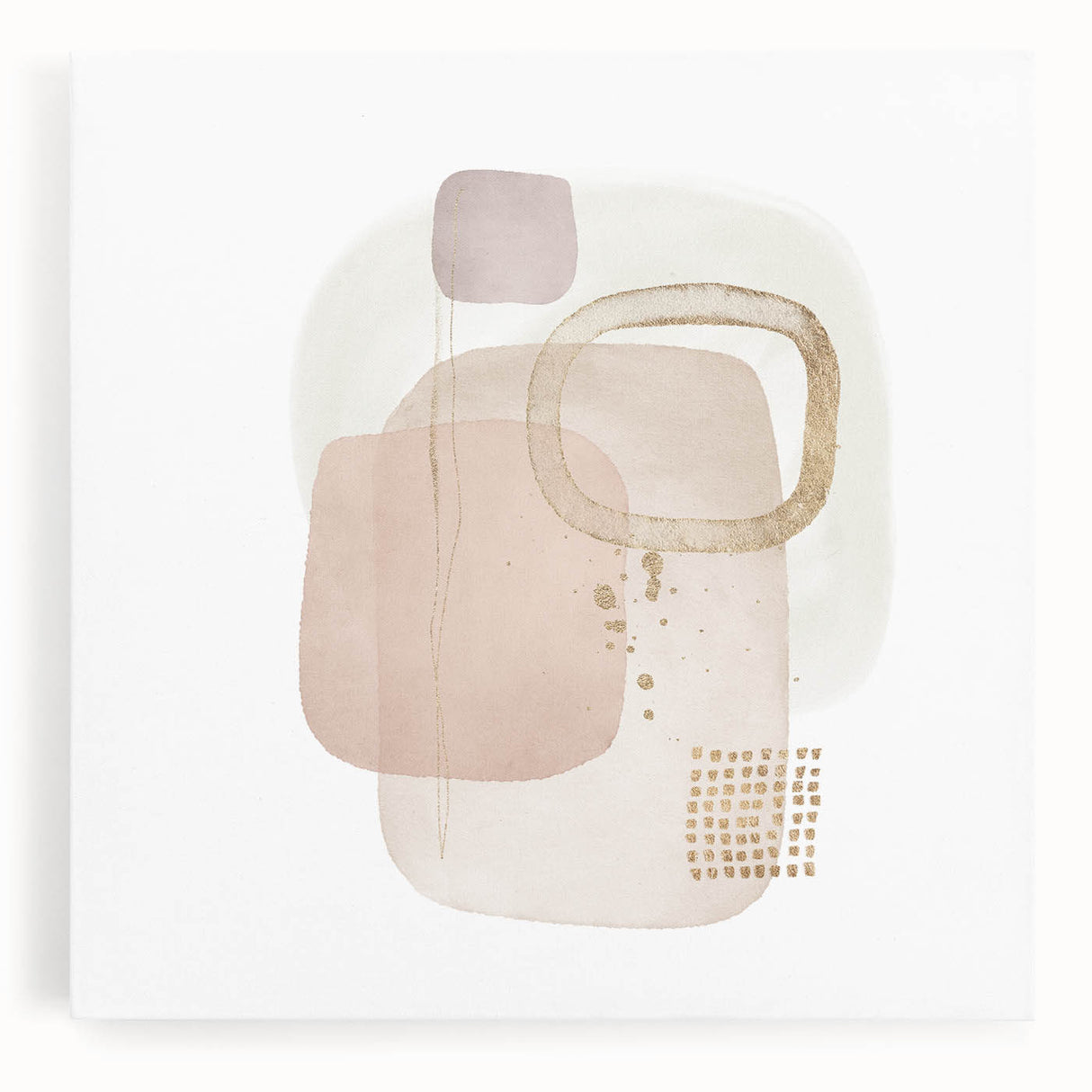 Contemporary Minimalist Wall Art – Abstract Geometric Framed Print