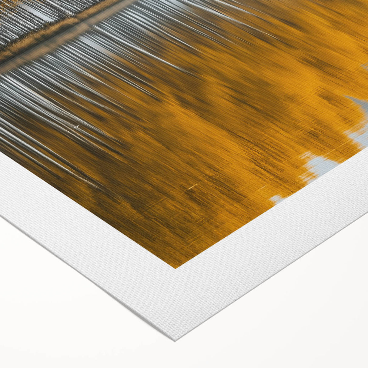 Golden Autumn Reflection – Forest & Landscape Art Prints