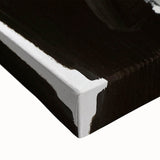 Large Abstract Wall Art – Monochrome Modern Painting in Gray & White