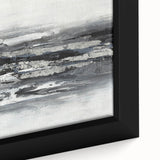 Calming Landscape Acrylic Print – Monochrome Abstract Art