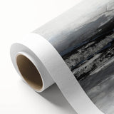 Calming Landscape Acrylic Print – Monochrome Abstract Art