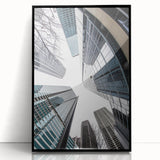 Urban Skyline Canvas Prints – Modern Architectural Cityscape