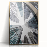 Urban Skyline Canvas Prints – Modern Architectural Cityscape