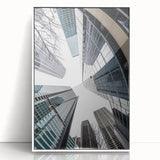 Urban Skyline Canvas Prints – Modern Architectural Cityscape