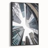 Urban Skyline Canvas Prints – Modern Architectural Cityscape