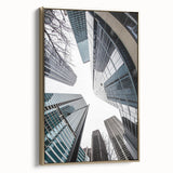 Urban Skyline Canvas Prints – Modern Architectural Cityscape