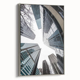 Urban Skyline Canvas Prints – Modern Architectural Cityscape