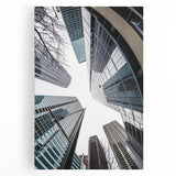 Urban Skyline Canvas Prints – Modern Architectural Cityscape
