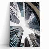 Urban Skyline Canvas Prints – Modern Architectural Cityscape