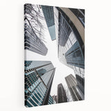 Urban Skyline Canvas Prints – Modern Architectural Cityscape