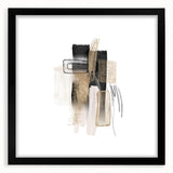 Abstract Geometric Framed Art – Minimalist Wall Art for Interiors
