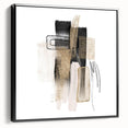 Abstract Geometric Framed Art – Minimalist Wall Art for Interiors
