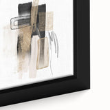 Abstract Geometric Framed Art – Minimalist Wall Art for Interiors