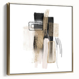Abstract Geometric Framed Art – Minimalist Wall Art for Interiors