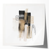 Abstract Geometric Framed Art – Minimalist Wall Art for Interiors