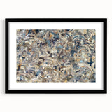 Peaceful Scenery Framed Art – Earthy Abstract Landscape