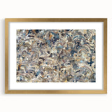 Peaceful Scenery Framed Art – Earthy Abstract Landscape