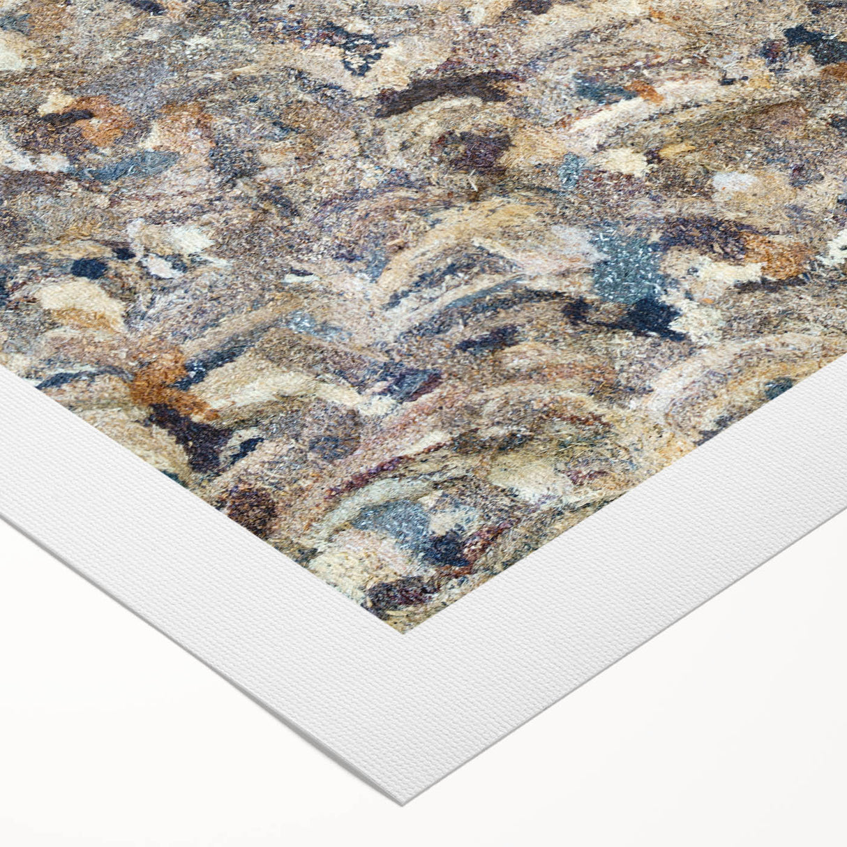 Peaceful Scenery Framed Art – Earthy Abstract Landscape