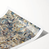 Peaceful Scenery Framed Art – Earthy Abstract Landscape