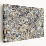 Peaceful Scenery Framed Art – Earthy Abstract Landscape