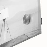 Modern Cityscape Wall Art – Surreal Artist Reflection Print