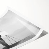 Modern Cityscape Wall Art – Surreal Artist Reflection Print