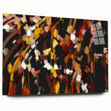 Autumn Sparks Energy – Colorful Abstract Wall Hangings in Bold Tones