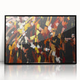 Autumn Sparks Energy – Colorful Abstract Wall Hangings in Bold Tones