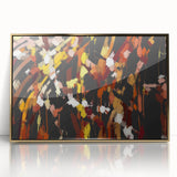 Autumn Sparks Energy – Colorful Abstract Wall Hangings in Bold Tones