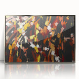 Autumn Sparks Energy – Colorful Abstract Wall Hangings in Bold Tones