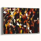 Autumn Sparks Energy – Colorful Abstract Wall Hangings in Bold Tones