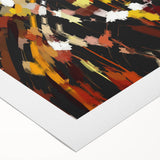 Autumn Sparks Energy – Colorful Abstract Wall Hangings in Bold Tones