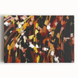 Autumn Sparks Energy – Colorful Abstract Wall Hangings in Bold Tones