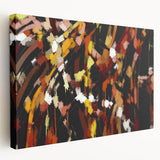 Autumn Sparks Energy – Colorful Abstract Wall Hangings in Bold Tones