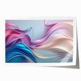 Elegant Abstract Art Design – Blue, Lilac & Pink Luxury Canvas