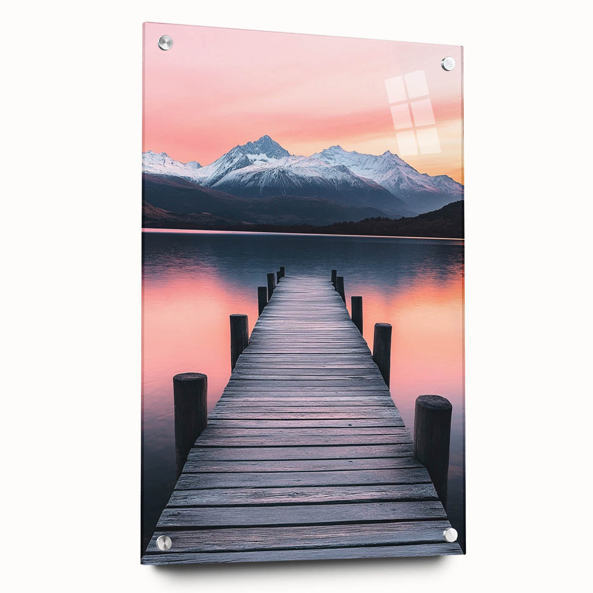 Tranquil Pier Sunset – Scenic Landscape & Nature Art Prints