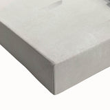 Large Abstract Wall Decor – Black, Blue, and Neutral Brush Blocks