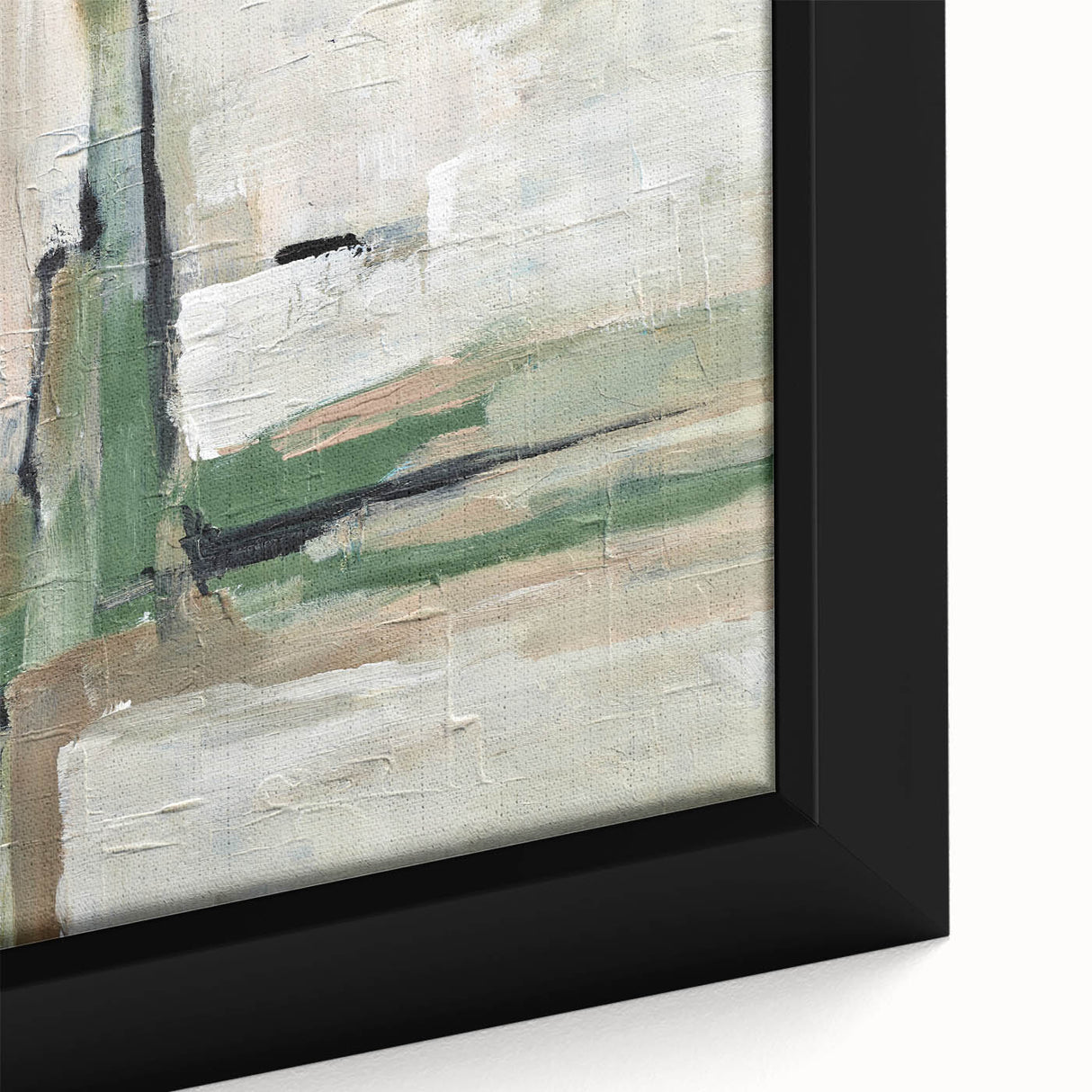 Minimal Sage Balance – Geometric Abstract Art Prints for Interiors