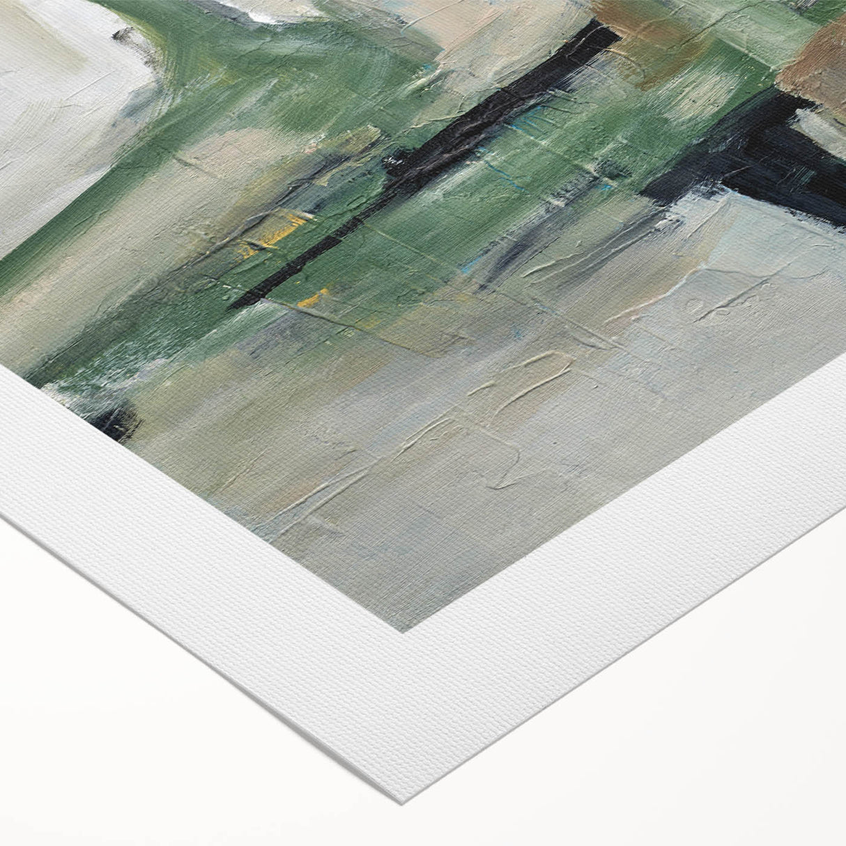 Minimal Sage Balance – Geometric Abstract Art Prints for Interiors