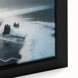 Stormy Black Sand Beach – Fine Art Ocean Photography