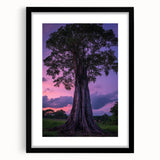 Majestic Twilight Tree – Scenic Forest & Landscape Art Prints