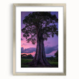 Majestic Twilight Tree – Scenic Forest & Landscape Art Prints