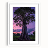 Majestic Twilight Tree – Scenic Forest & Landscape Art Prints