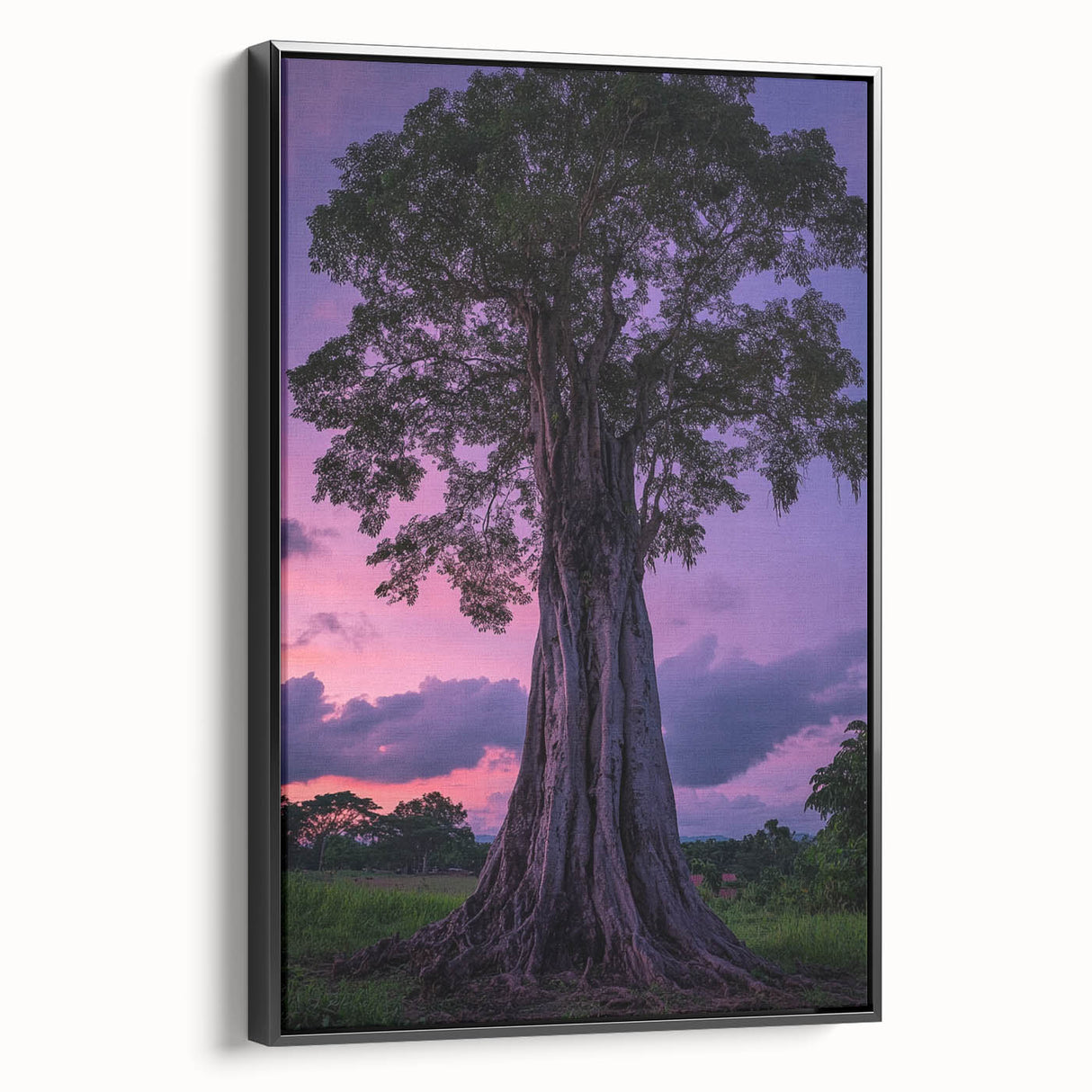 Majestic Twilight Tree – Scenic Forest & Landscape Art Prints