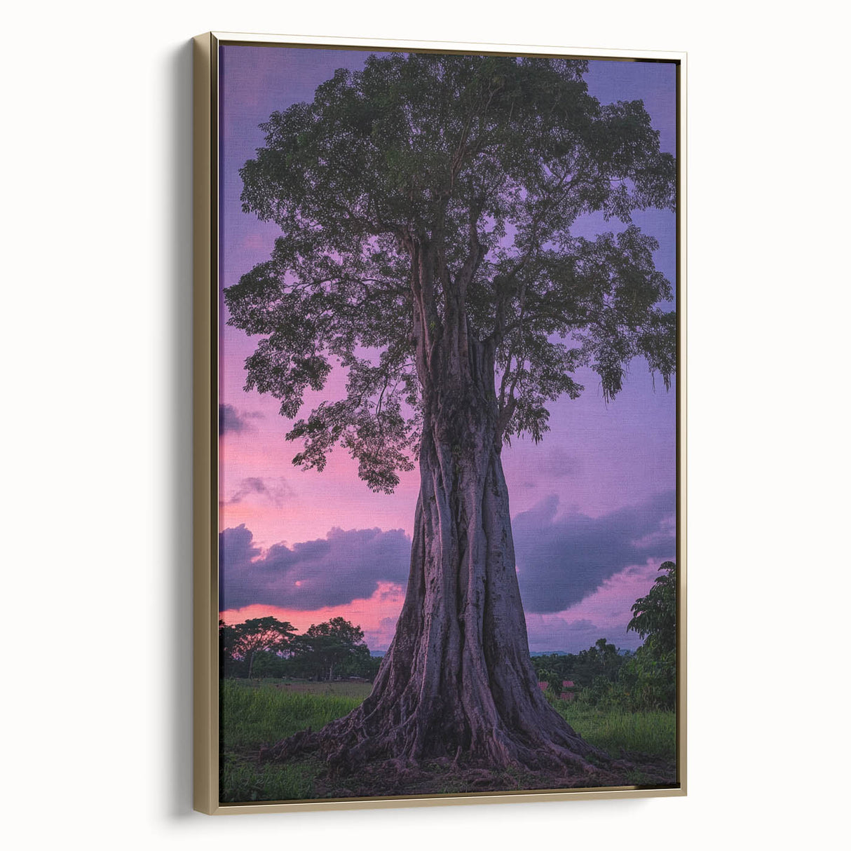 Majestic Twilight Tree – Scenic Forest & Landscape Art Prints