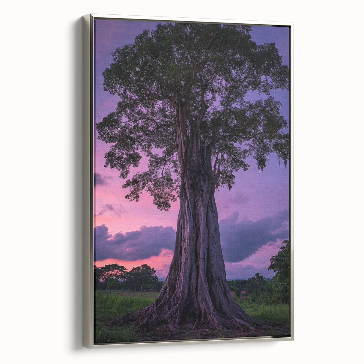 Majestic Twilight Tree – Scenic Forest & Landscape Art Prints