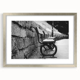 Contemporary Urban Scenery Prints – Vintage Park Bench Art