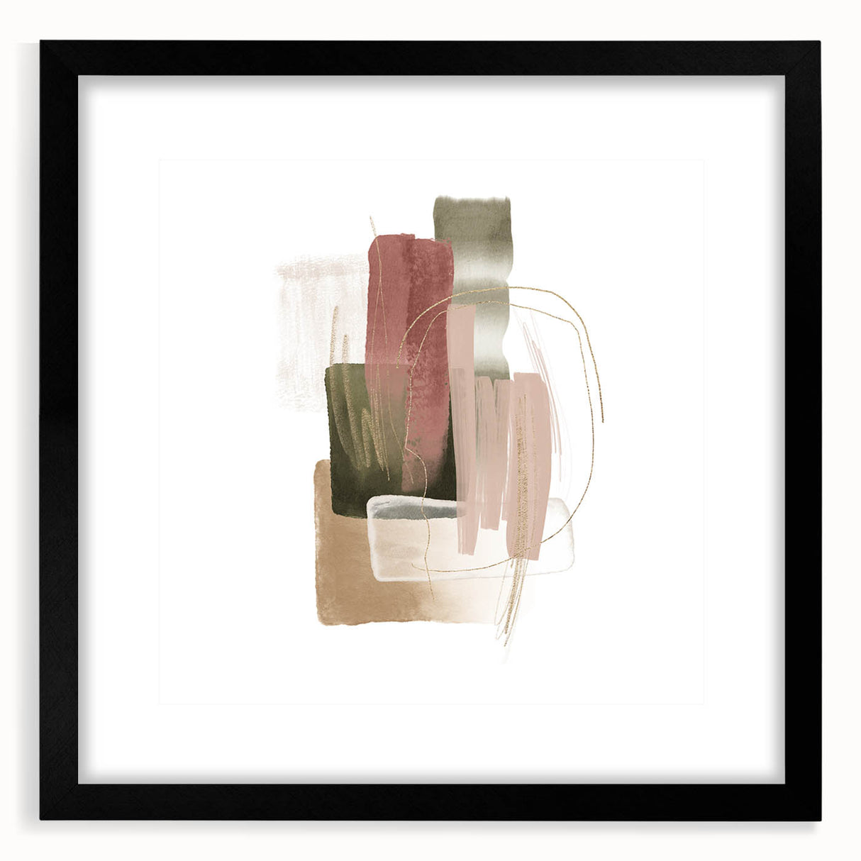Modern Geometric Wall Decor – Minimalist Abstract Canvas Prints