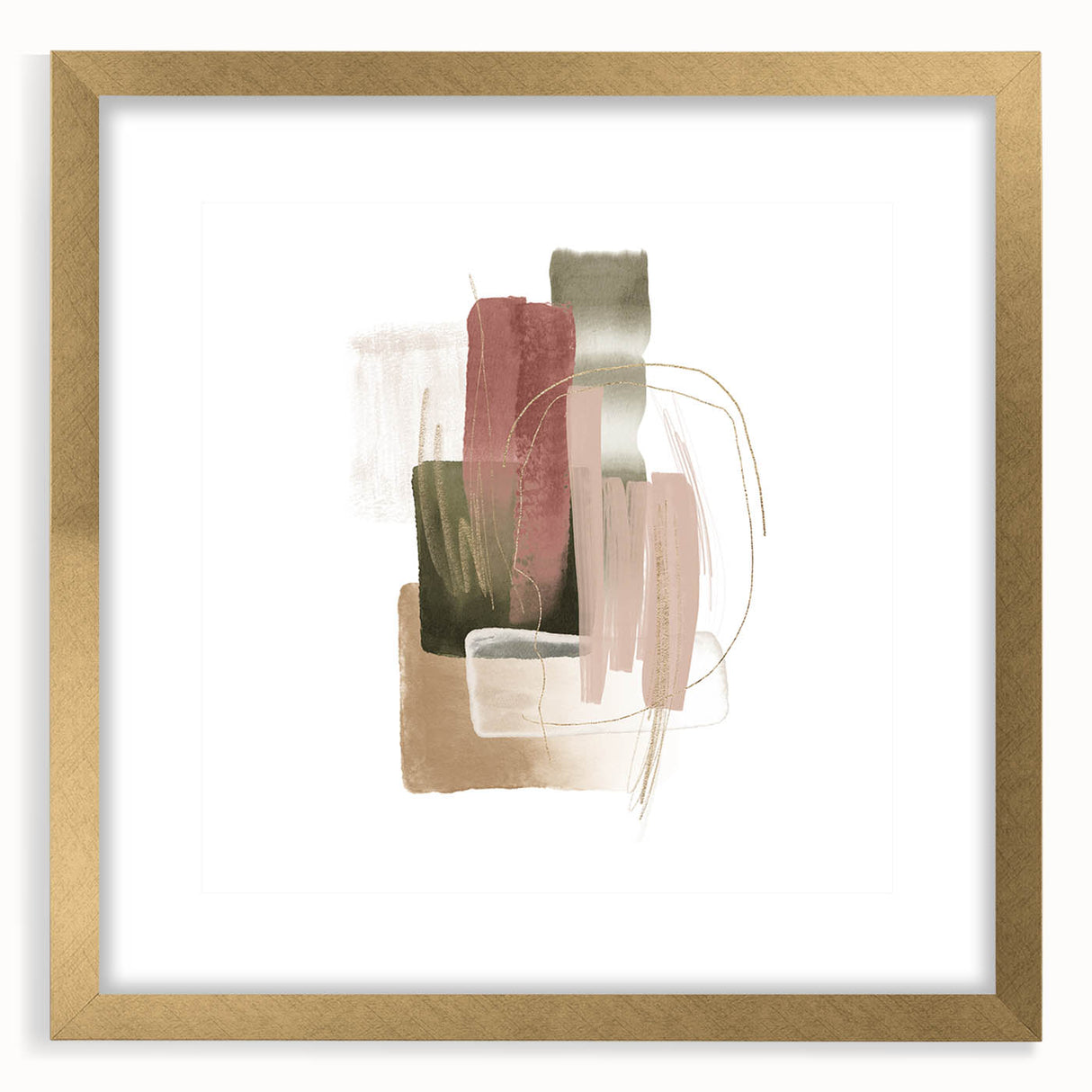 Modern Geometric Wall Decor – Minimalist Abstract Canvas Prints